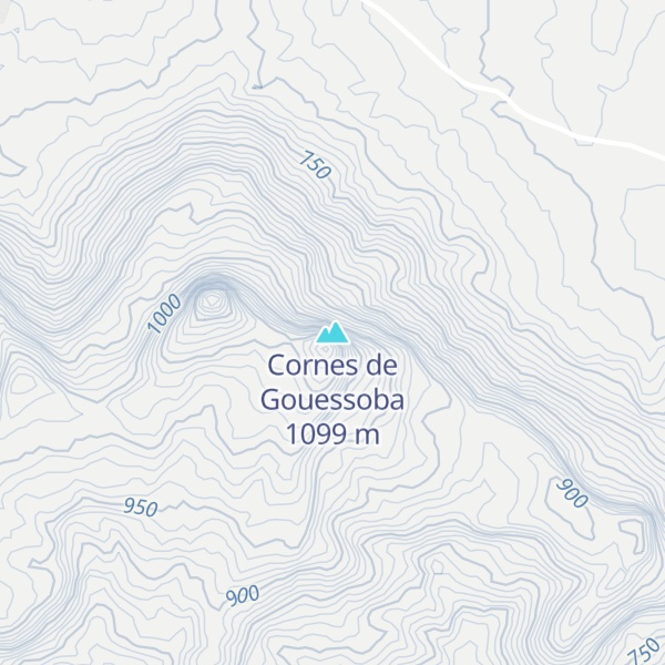 Map of Cornes de Gouessoba