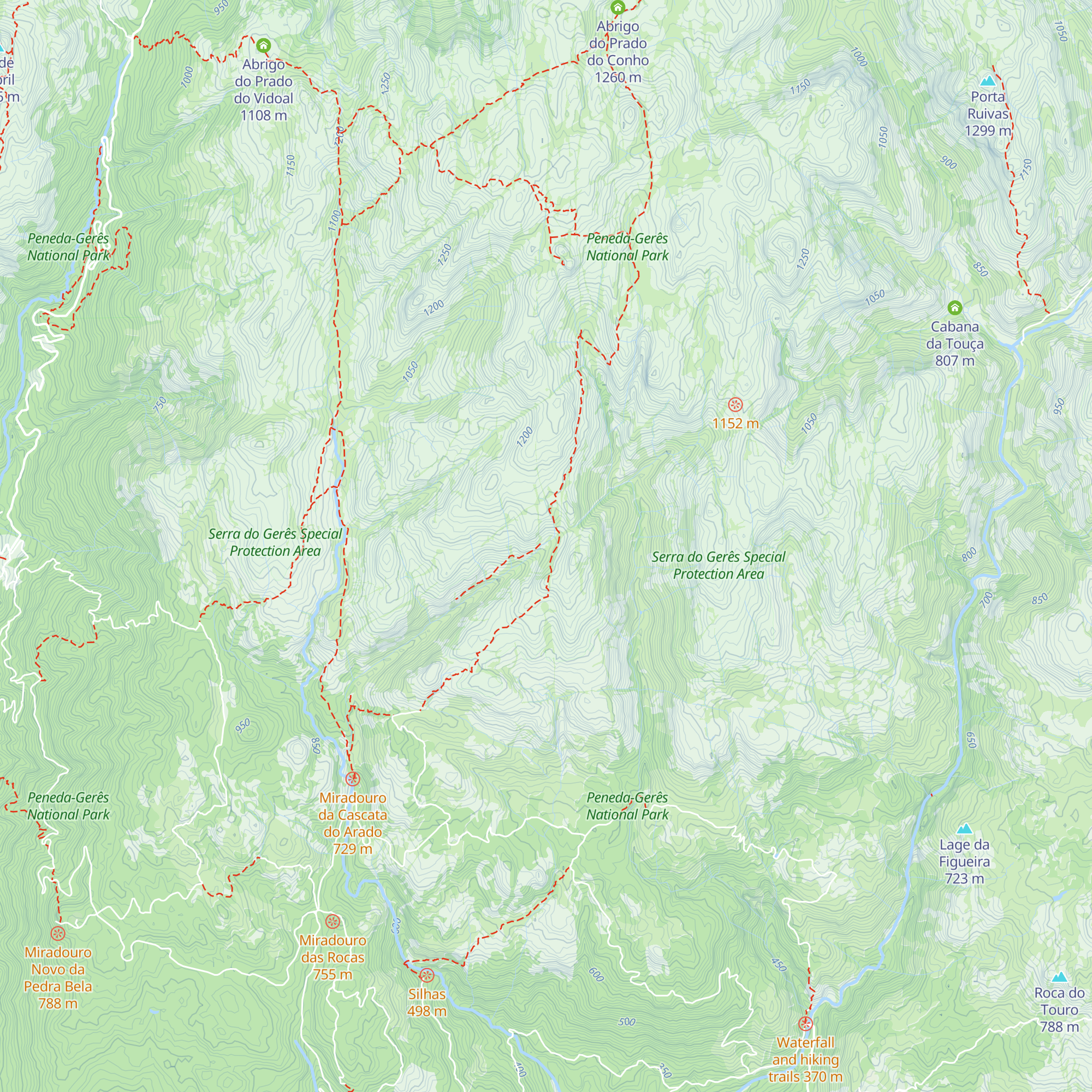 Abrigo do Pico da Arrocela map