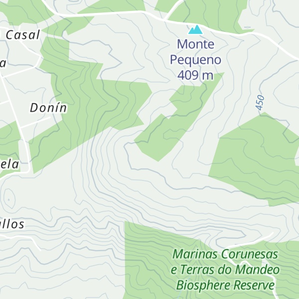 Map of Pico do Feal