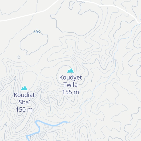Map of Koudyet Twila