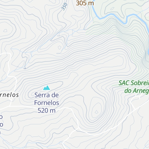 Map of Pena do Nariz