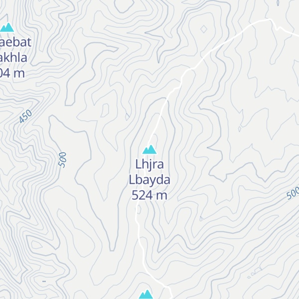 Map of Lhjra Lbayda