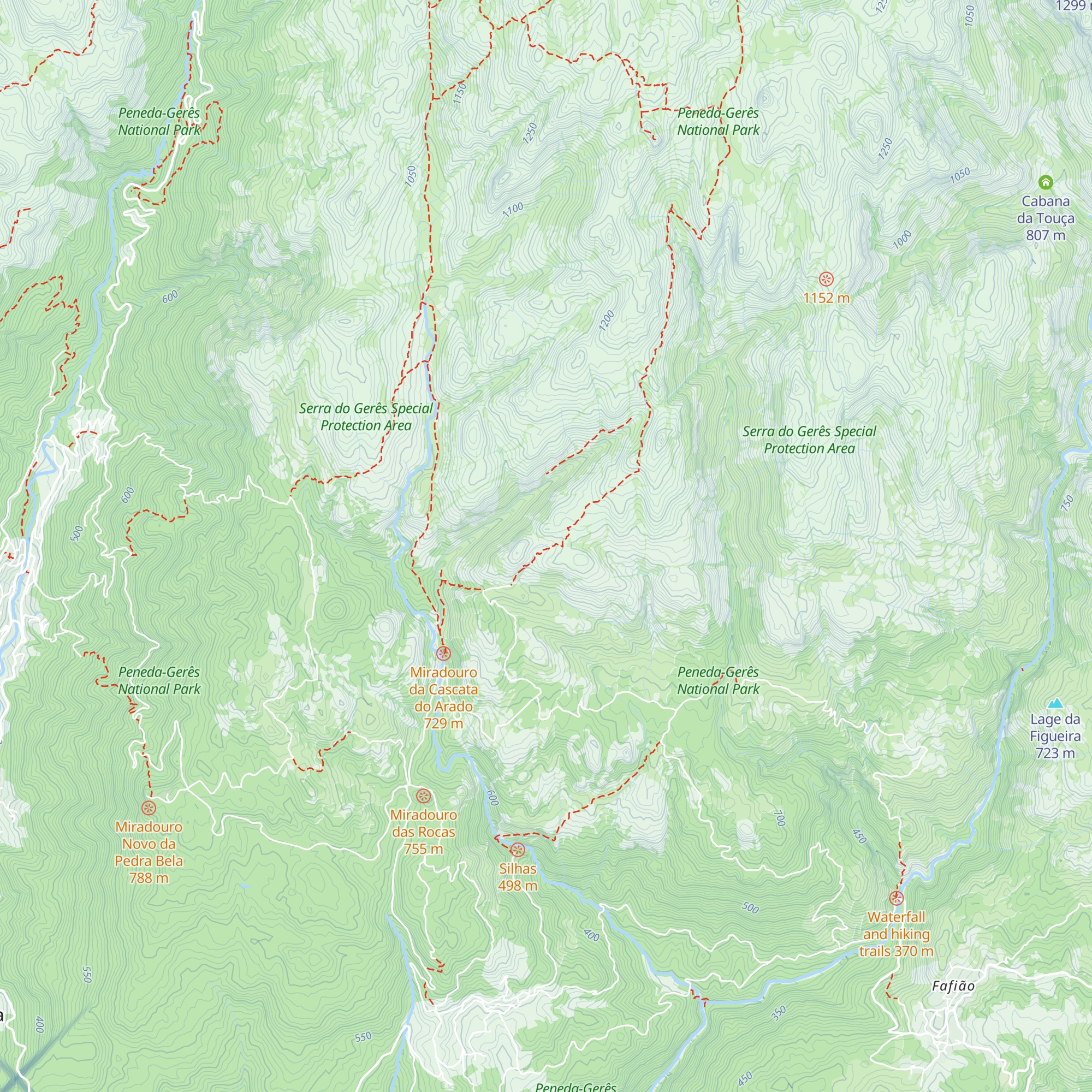 Cabana das Couriscadas map
