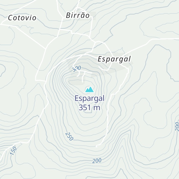 Map of Espargal