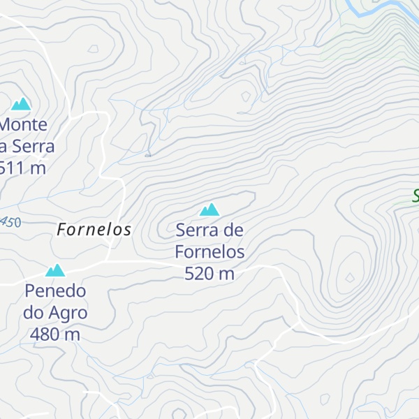 Map of Serra de Fornelos