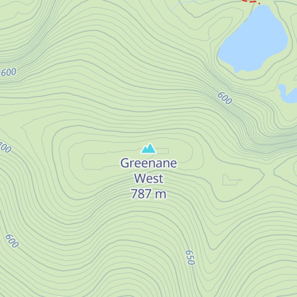 Map of Greenane West