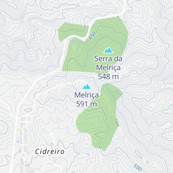 Map of Melriça
