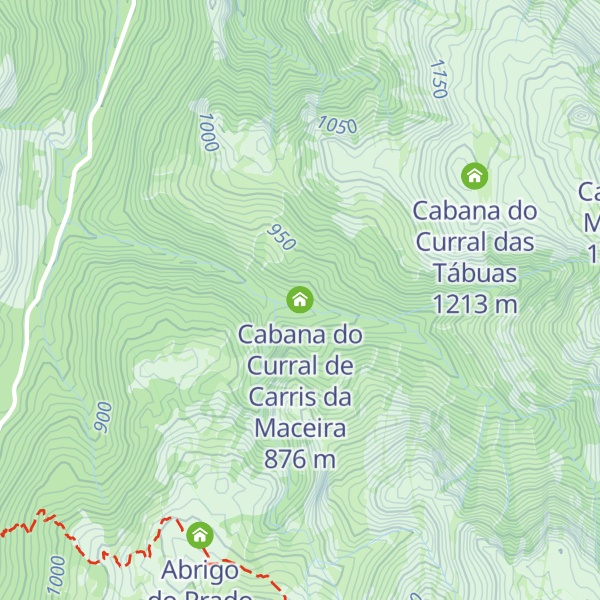 Map of Cabana do Curral de Carris da Maceira