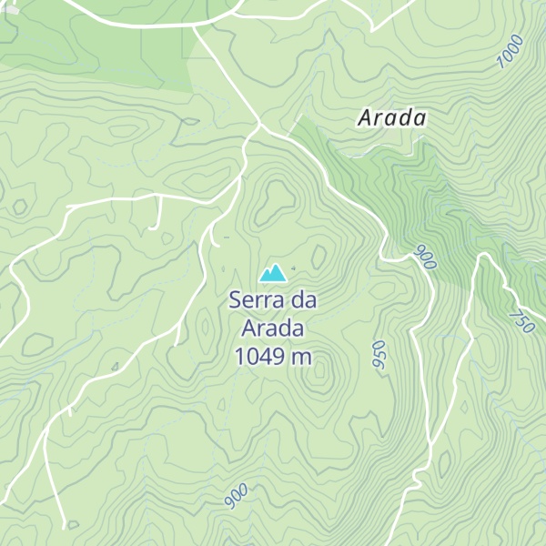 Map of Serra da Arada