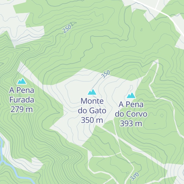 Map of Monte do Gato