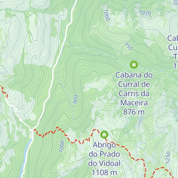 Map of Cabana do Curral do Cubato