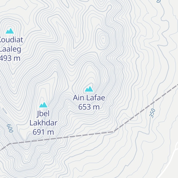 Map of Ain Lafae