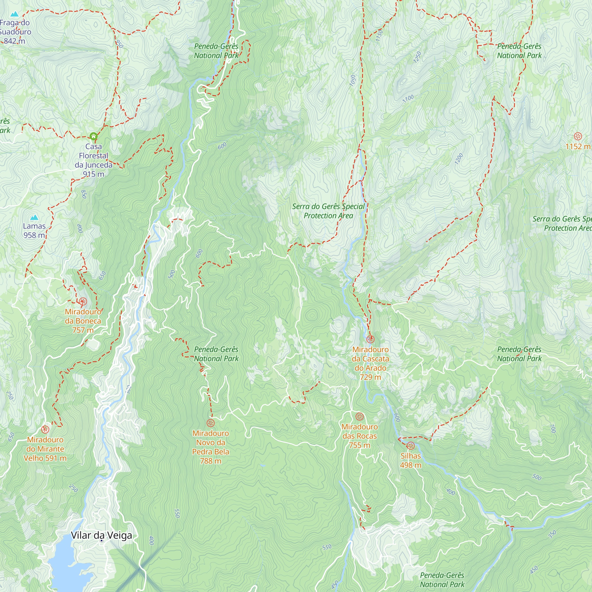 Abrigo da Carvalha da Éguas map