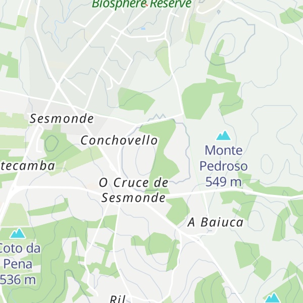 Map of Monte de Mende