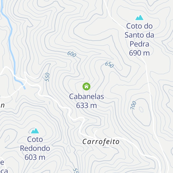 Map of Cabanelas