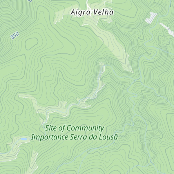 Map of Cabeço de Aigra