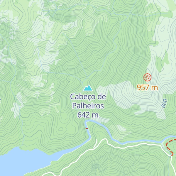 Map of Cabeço de Palheiros