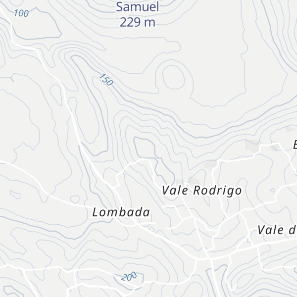 Map of Cerro de Samuel