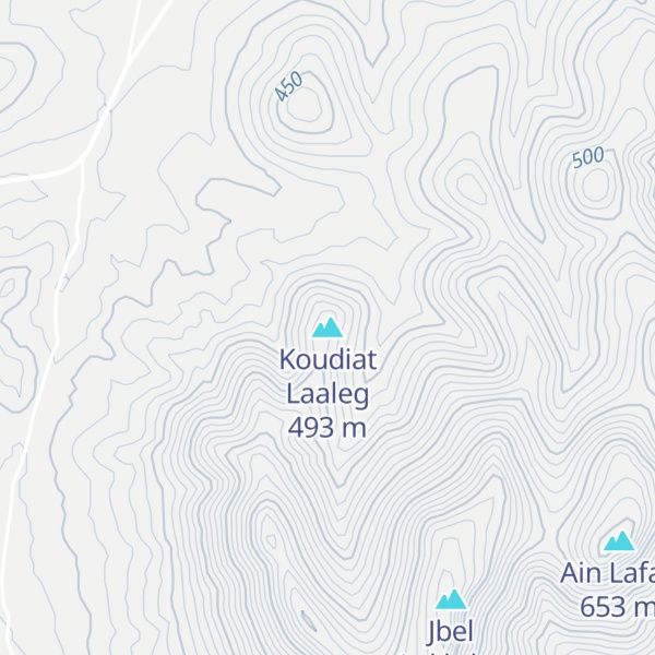 Map of Koudiat Laaleg