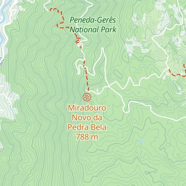 Map of Pedra Bela