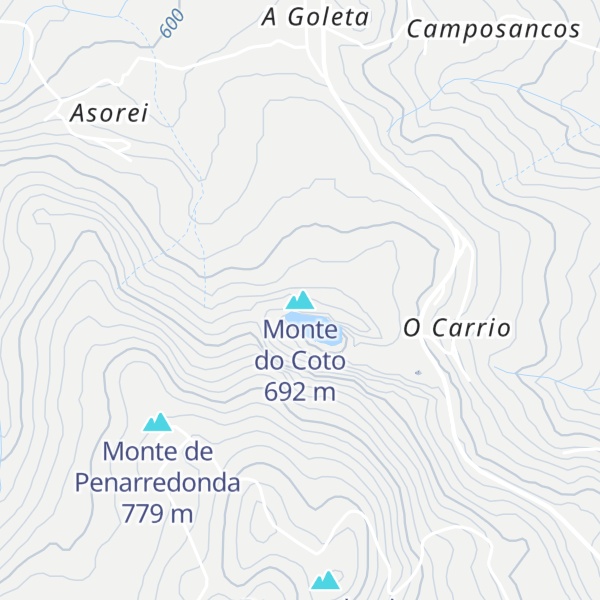 Map of Monte do Coto