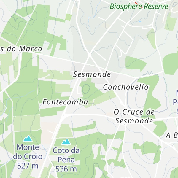 Map of Coto dos Corzos