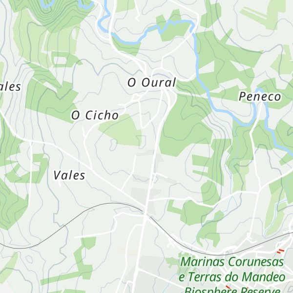 Map of Alto da Espeniña