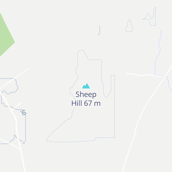 Map of Sheep Hill