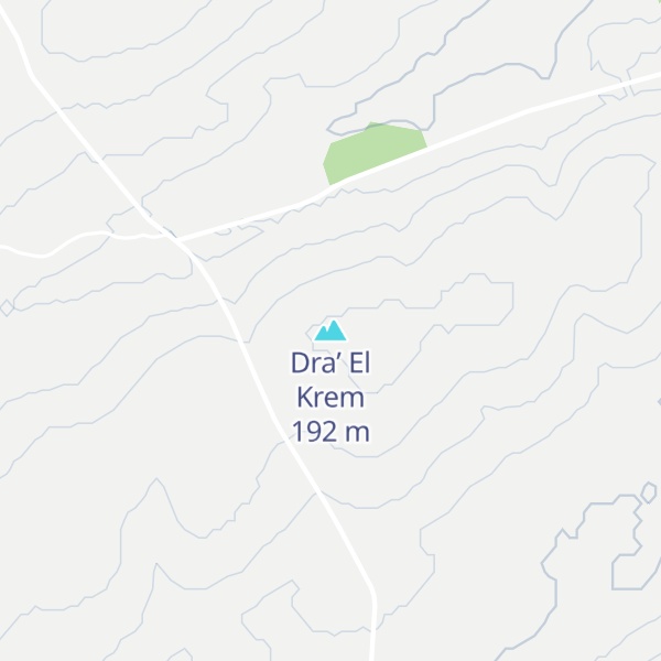 Map of Dra’ El Krem