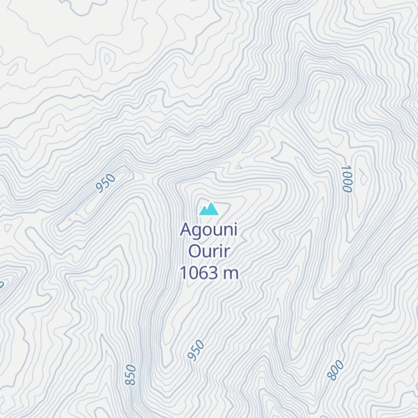 Map of Agouni Ourir