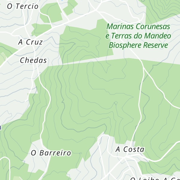 Map of Monte dos Núñez