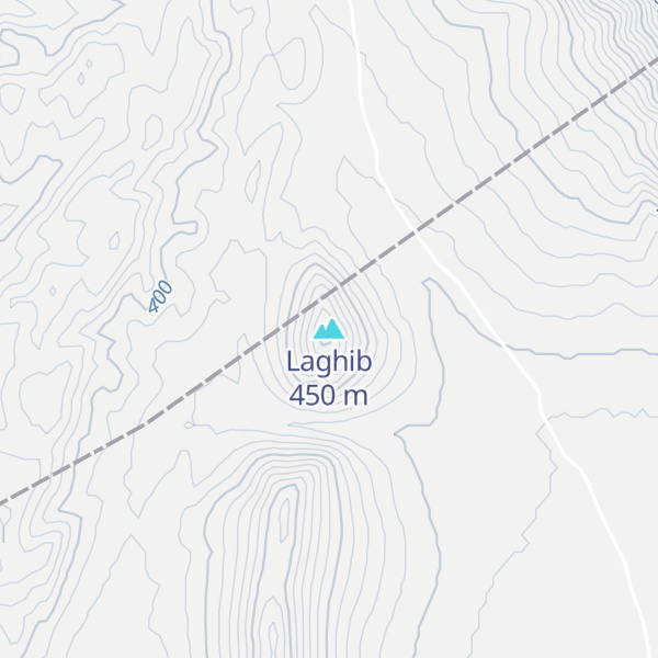 Map of Laghib