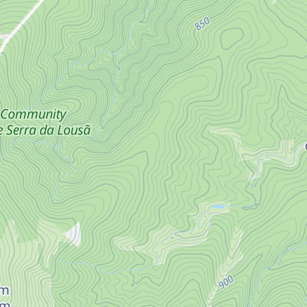 Map of Lomba do Mouro