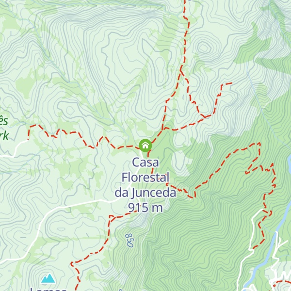 Map of Casa Florestal da Junceda