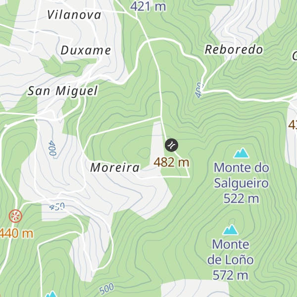 Map of Monte da Vara