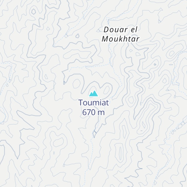 Map of Toumiat