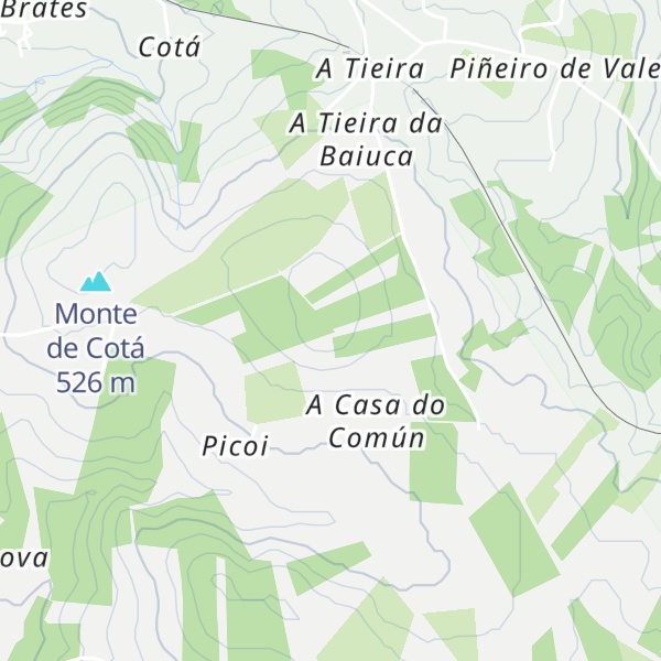 Map of Coto de Picoi