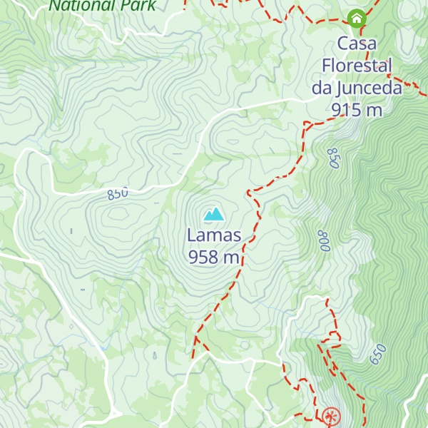 Map of Lamas
