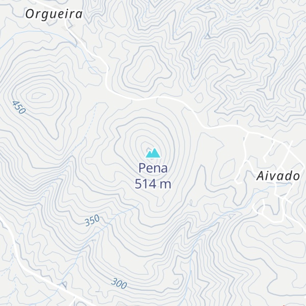 Map of Pena