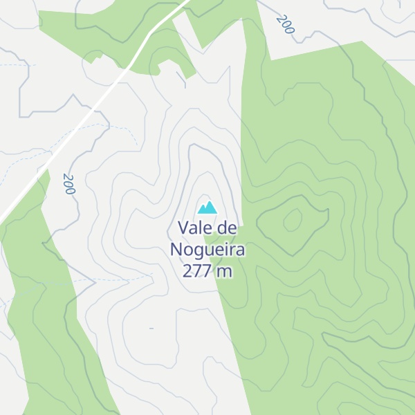 Map of Vale de Nogueira
