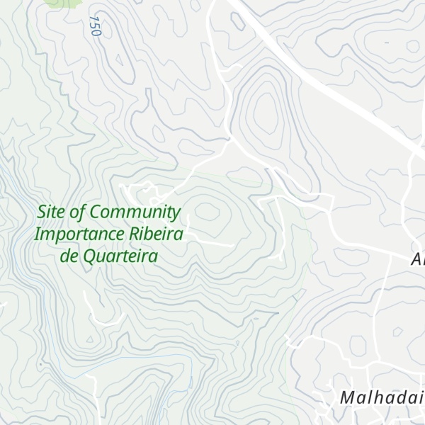 Map of Malhão