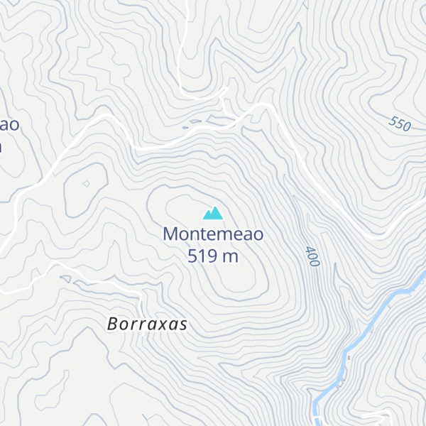 Map of Montemeao