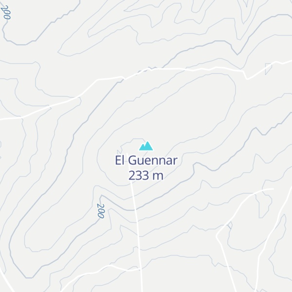 Map of El Guennar