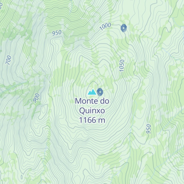 Map of Monte do Quinxo