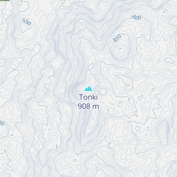 Map of Tonki
