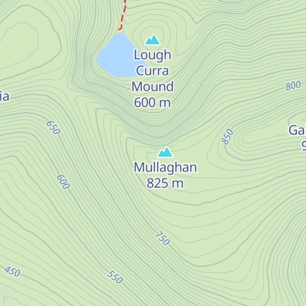 Map of Knockcrogh