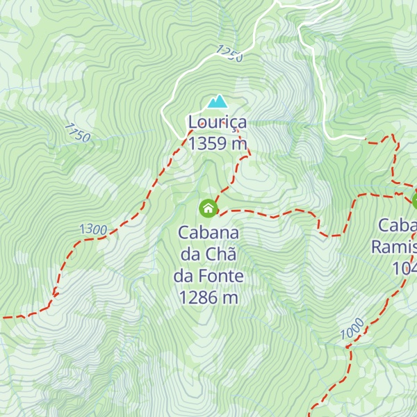 Map of Cabana da Chã da Fonte