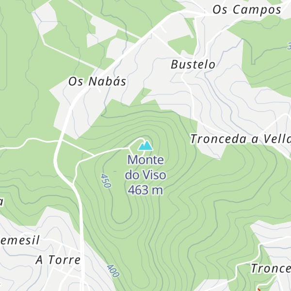 Map of Monte do Viso