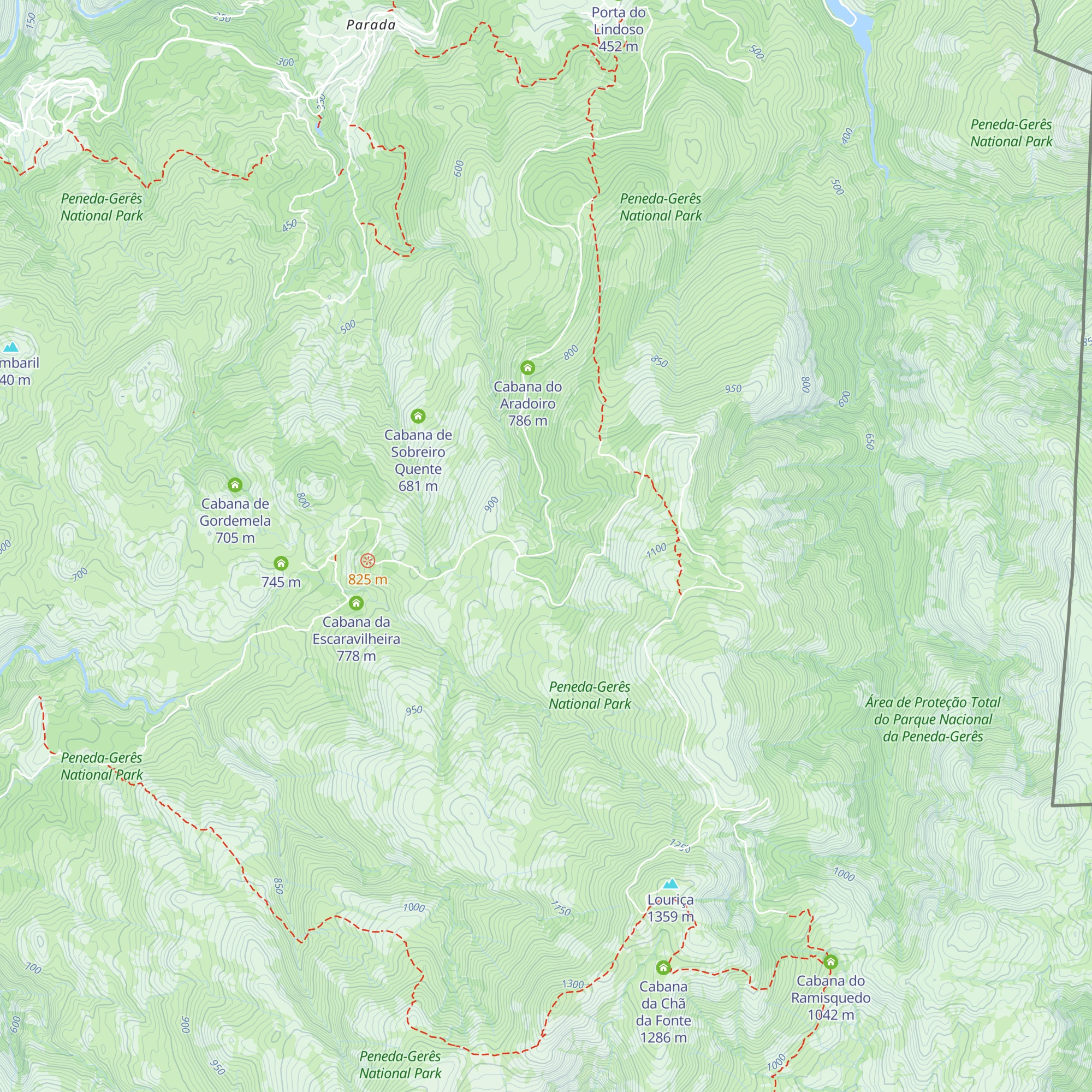 Refúgio do Carqueijal map
