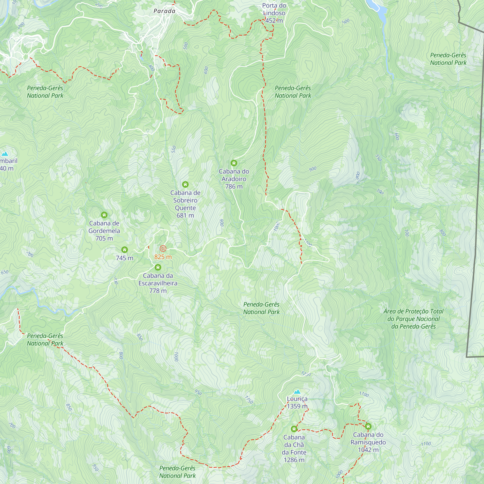 Refúgio do Carqueijal map